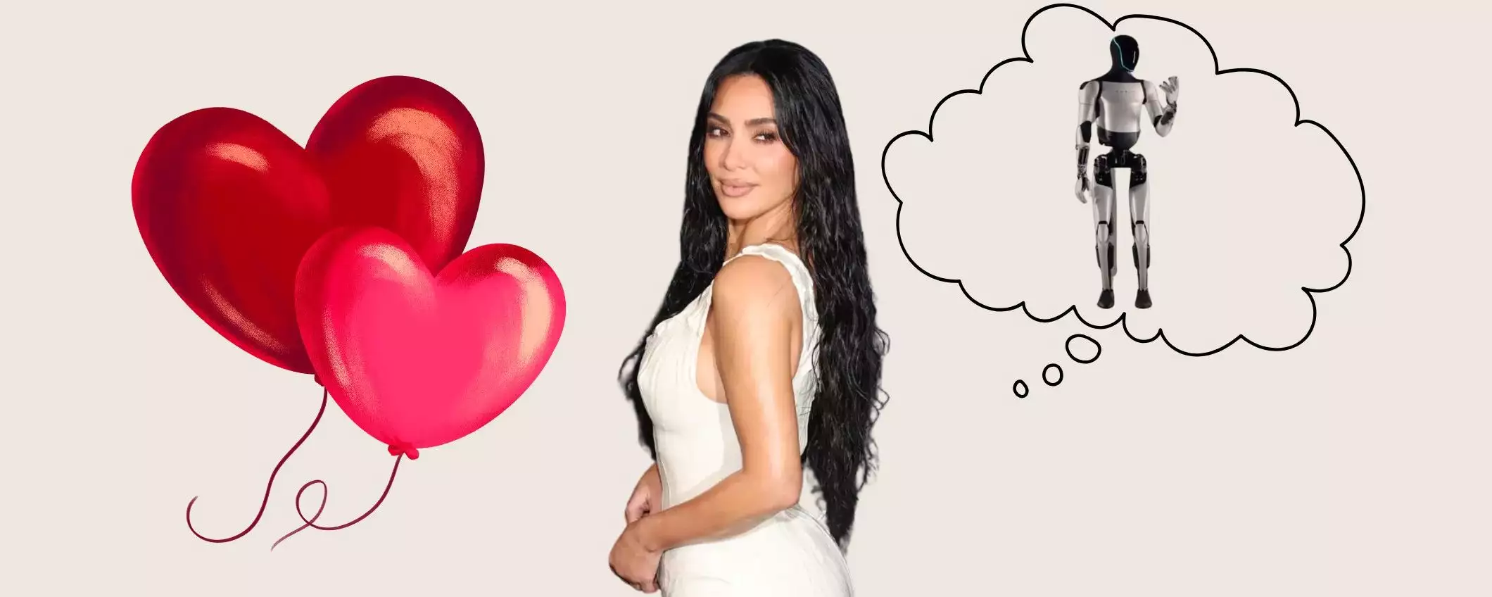 Robot Optimus di Tesla è il nuovo amico di Kim Kardashian