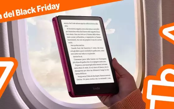 Black Friday: l'OFFERTA sul nuovo Kindle Paperwhite