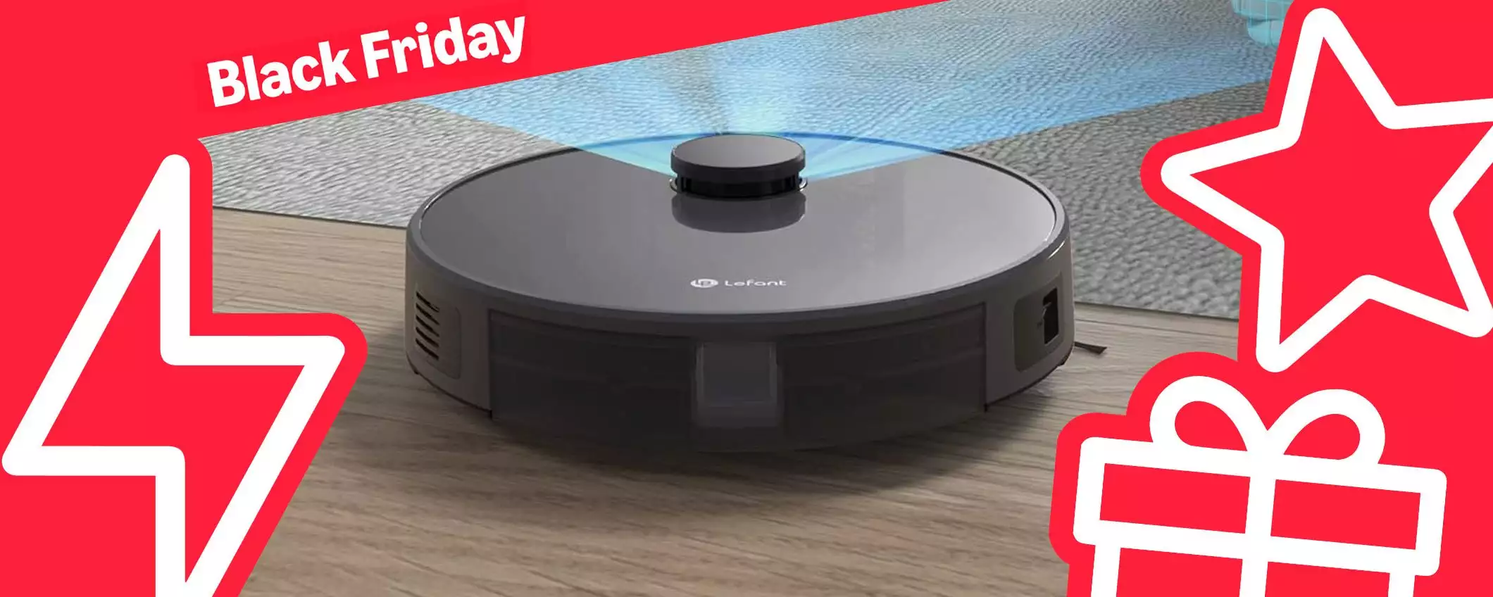 -230€ per il robot Lefant M1: mai visto prima, è il Black Friday