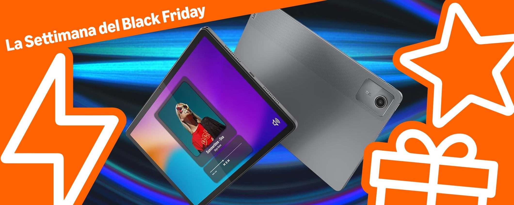 Black Friday: SUPER OFFERTA per il tablet Android di Lenovo