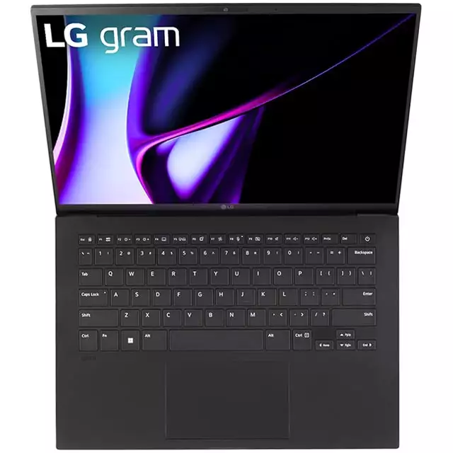 Il design del notebook LG Gram 14Z90S