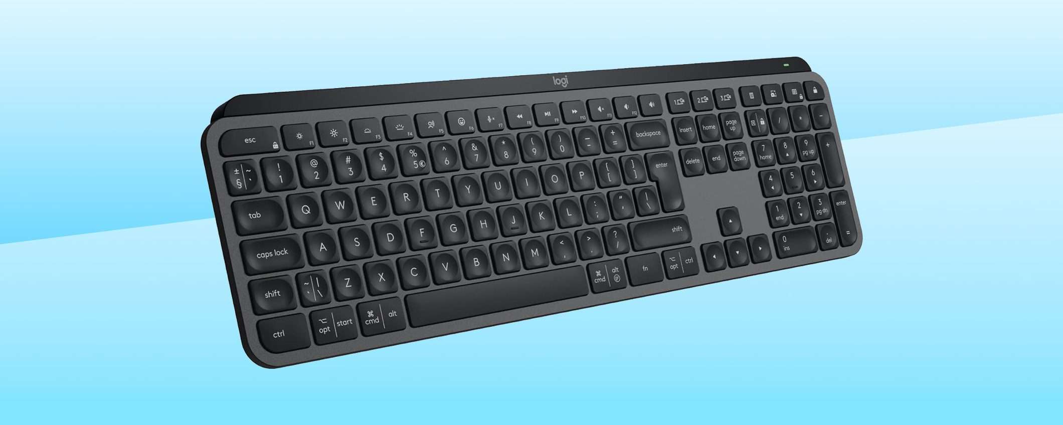 Risparmia 52€ sulla migliore tastiera wireless: Logitech MX Keys S