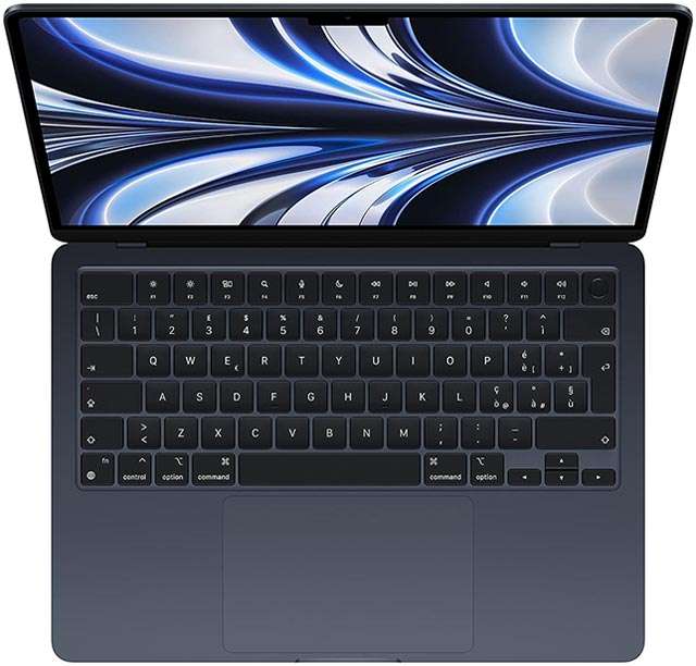 Il design del MacBook Air con chip Apple M2