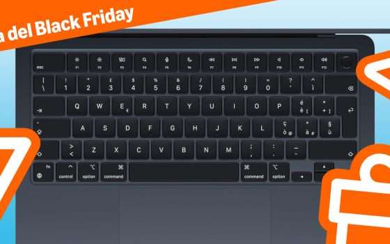 Black Friday: -258€ sul MacBook Air con Apple M3 (MUST HAVE)