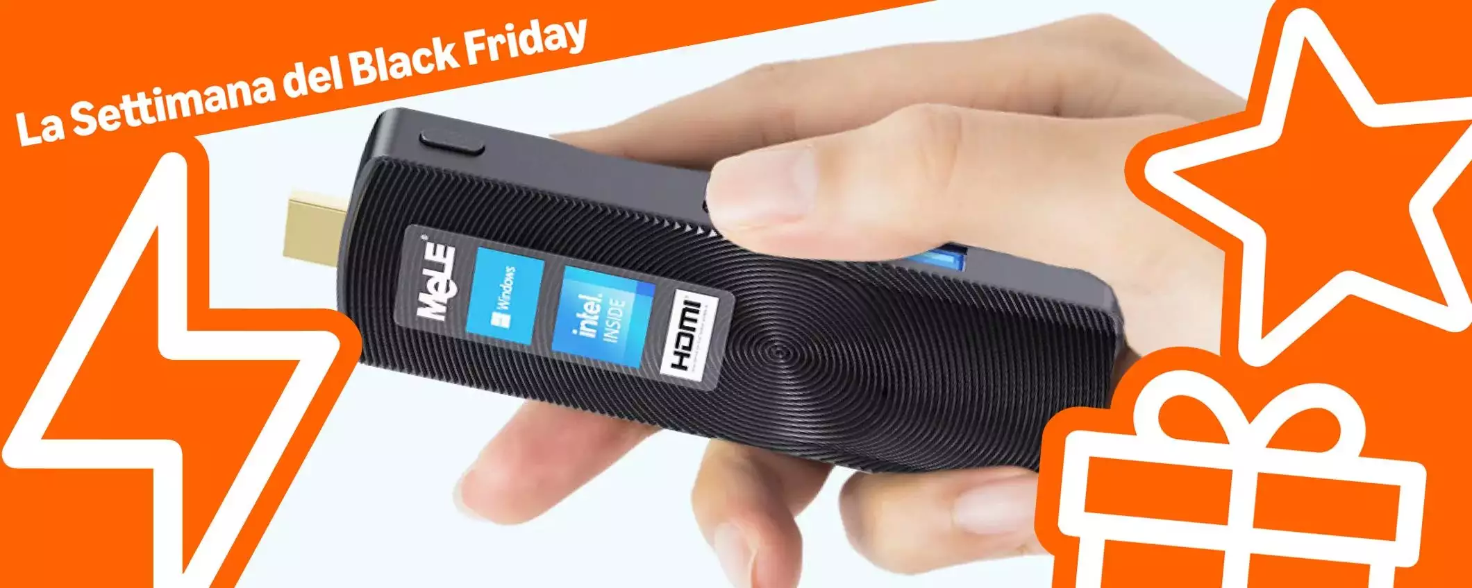 Black Friday: affare Mini PC Stick con lo sconto su MeLE PGC02