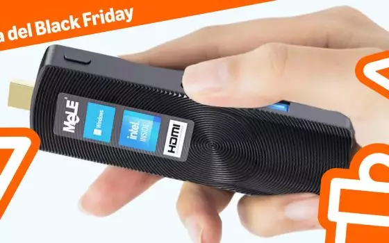 Black Friday: affare Mini PC Stick con lo sconto su MeLE PGC02