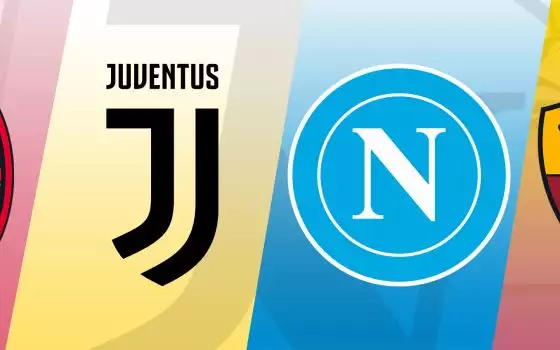 Milan-Juve e Napoli-Roma: tutta la Serie A a 14,90€ (Black Friday)