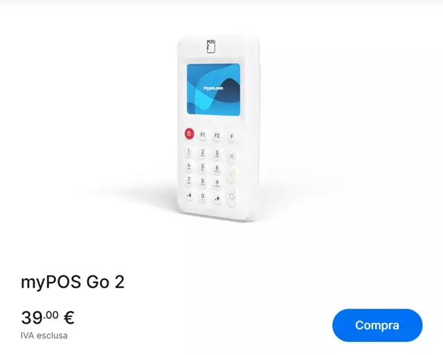 mypos go 2 terminale