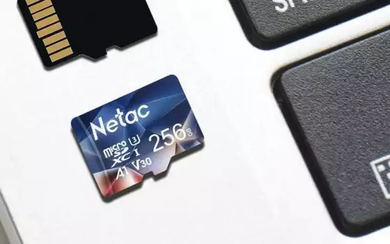 MINIMO STORICO per la microSD da 256 GB di Netac: l'offerta