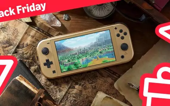 Black Friday: Switch Lite Hyrule Edition al MINIMO STORICO