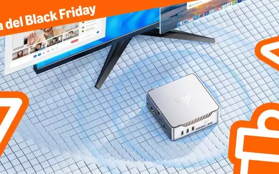 Mini PC con Intel e Windows (16/512GB) in sconto al Black Friday