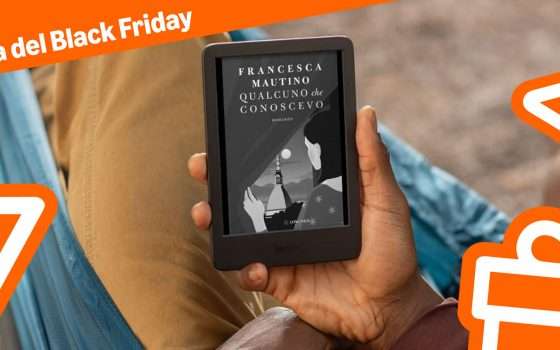 Black Friday: Amazon taglia il prezzo del nuovo Kindle