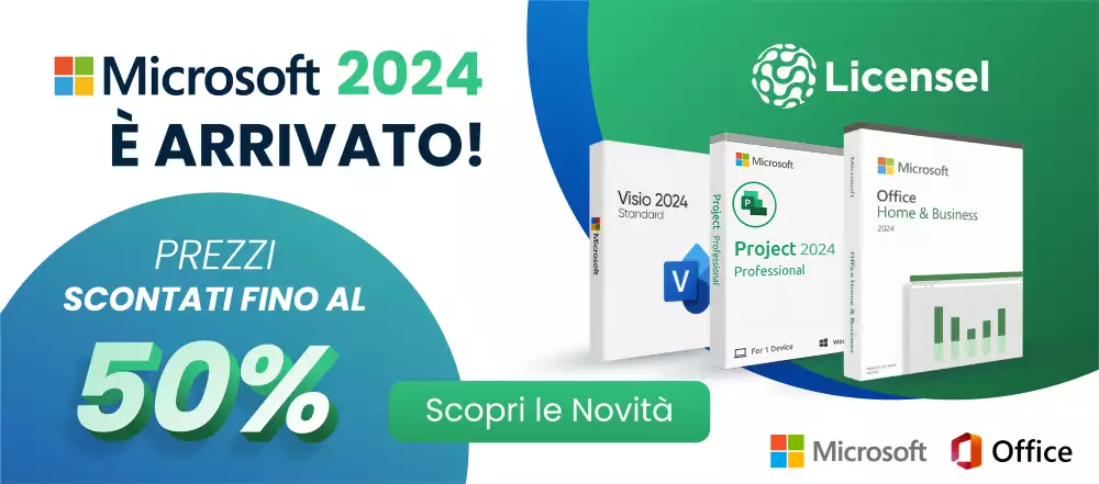 Licenza Office 2024 Home e Business più Visio e Project