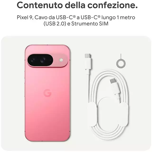 Pixel 9: il contenuto della confezione