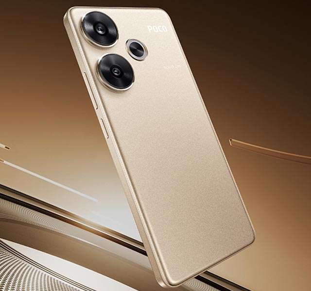 Il design dello smartphone POCO F6