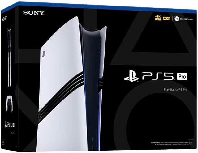 La confezione della console PS5 Pro