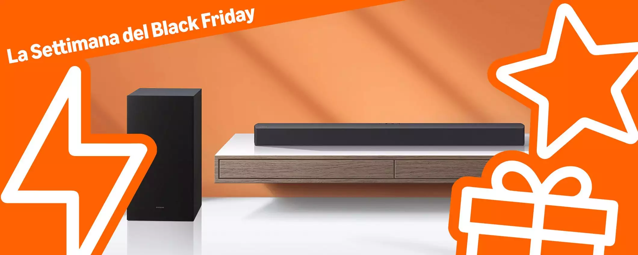 MINIMO STORICO per la soundbar 2.1 di Samsung: è Black Friday