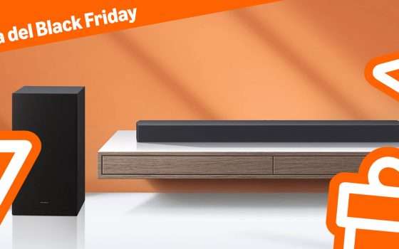 MINIMO STORICO per la soundbar 2.1 di Samsung: è Black Friday