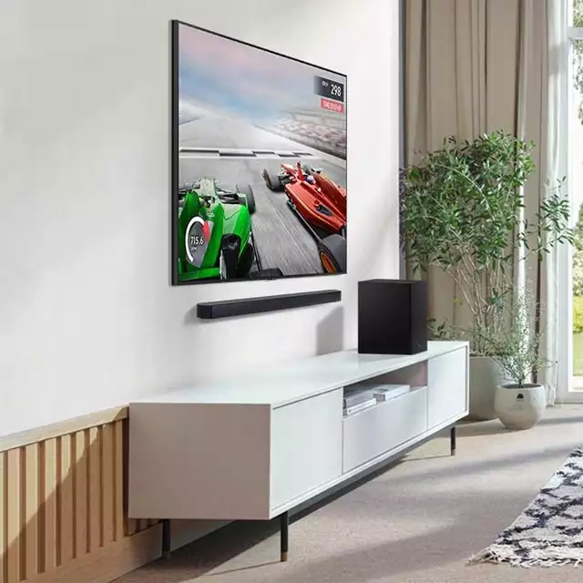 Il design della Samsung Soundbar C430