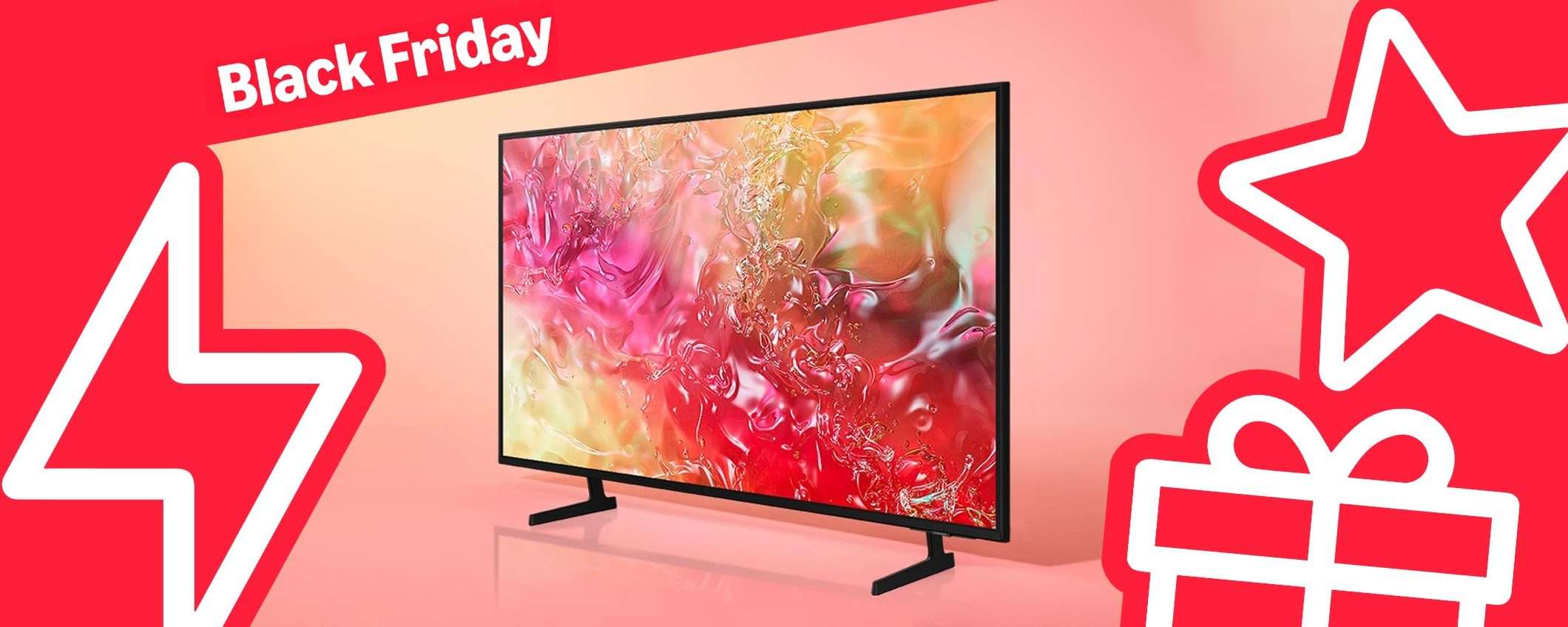 Black Friday: solo 399€ per la TV 4K Samsung da 55 pollici