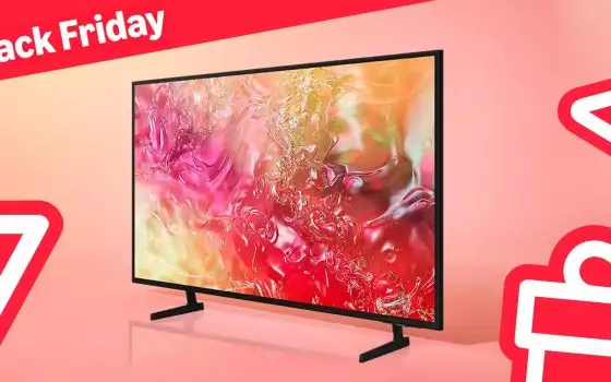 Black Friday: solo 399€ per la TV 4K Samsung da 55 pollici