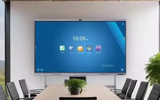 La digital board Scena NT98 è unica: 98 pollici, 4K e touch