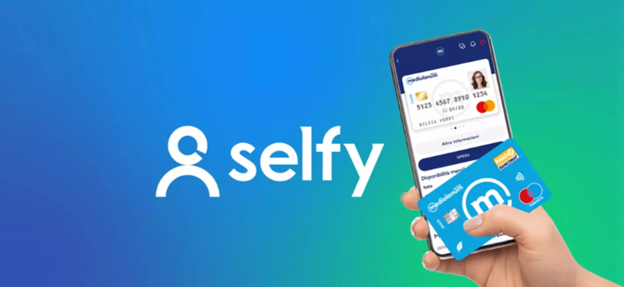 SelfyConto: conto online con carta di credito gratuita per 12 mesi