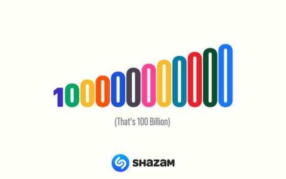 Shazam festeggia 100 miliardi di brani riconosciuti in 22 anni