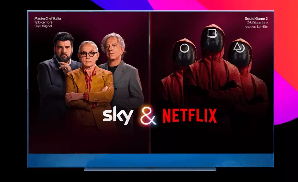 sky netflix offerta