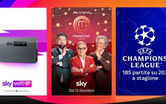 Sky WiFi + Sky TV + Sky Sport al prezzo più basso di sempre per il Black Friday