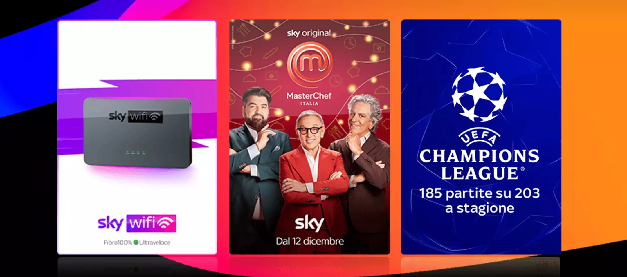 Sky WiFi + Sky TV + Sky Sport al prezzo più basso di sempre per il Black Friday