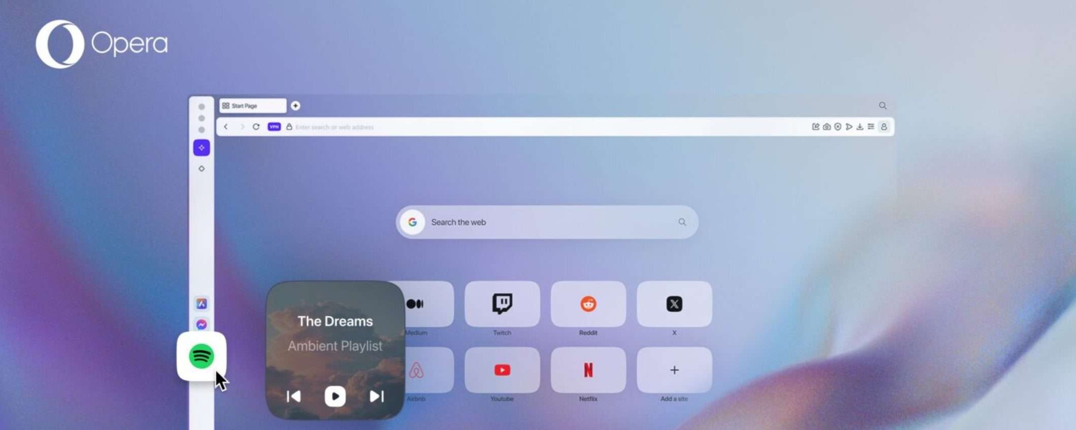 Spotify arriva su Opera: musica e navigazione in un colpo solo