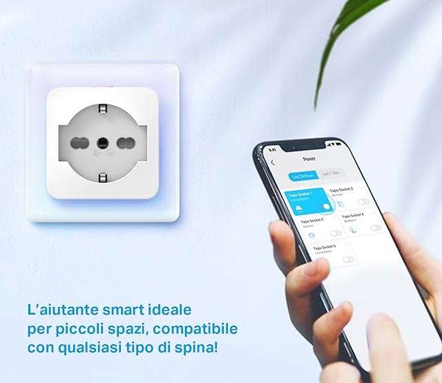 La presa smart italiana Tapo P105