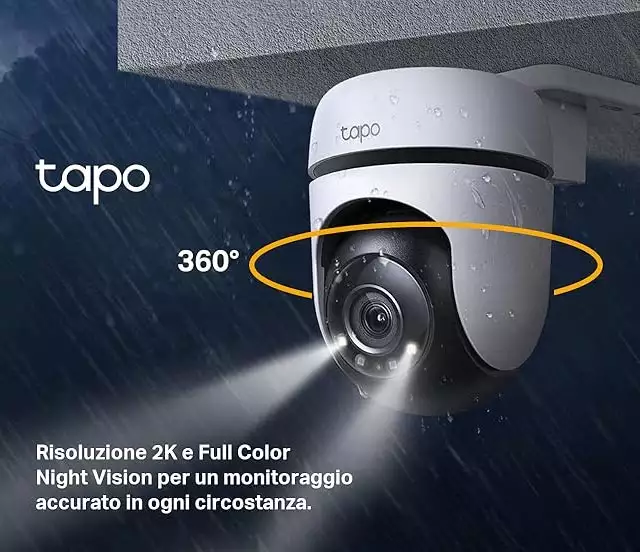 Le caratteristiche della telecamera Tapo C510W di TP-Link per la videosorveglianza della casa