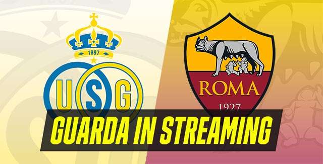 Guarda in diretta streaming Union SG-Roma, la partita di Europa League