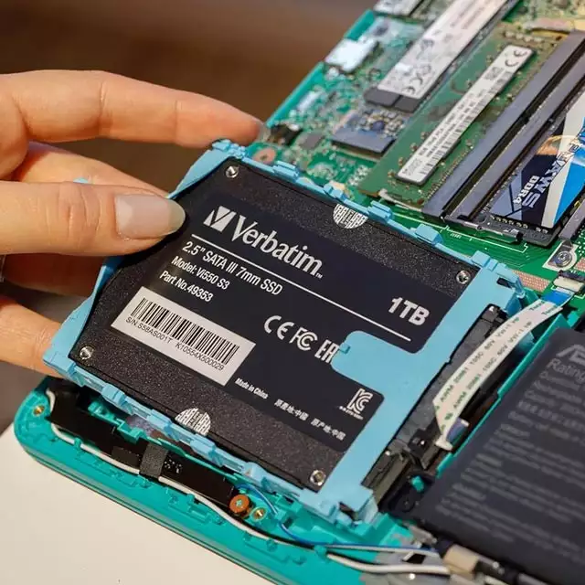 L'unità SSD da 1 TB della gamma Verbatim Vi550