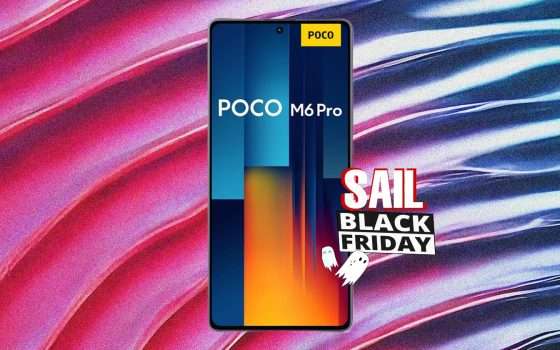 Xiaomi POCO M6 PRO: prezzo in frantumi al Black Friday Amazon