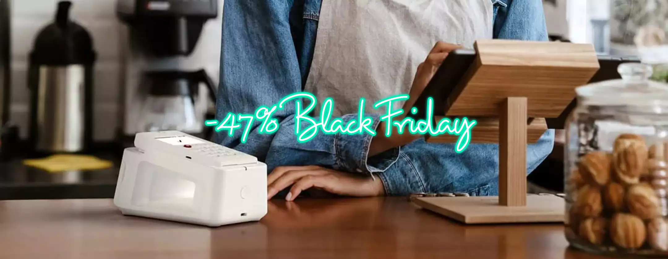 47% di sconto Black Friday per myPOS Go Combo