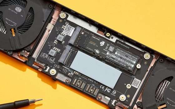 Framework Laptop 16: nuovo modulo per due SSD