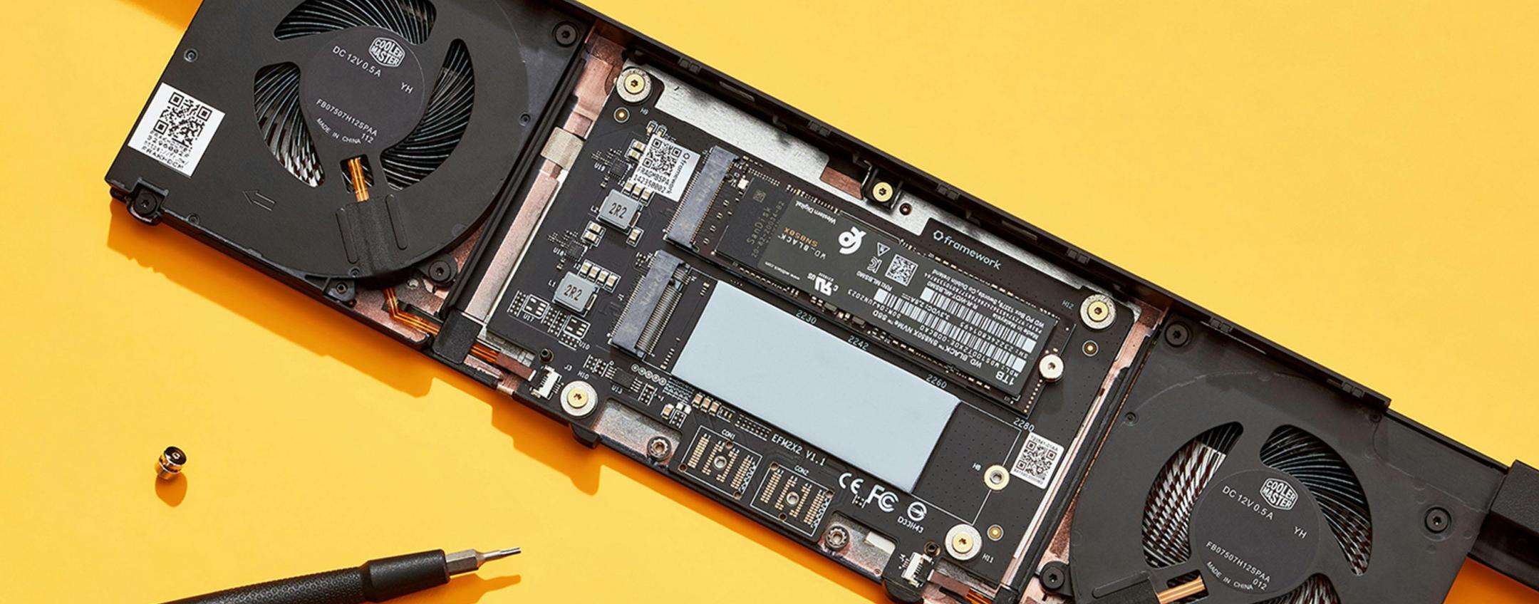 Framework Laptop - modulo SSD