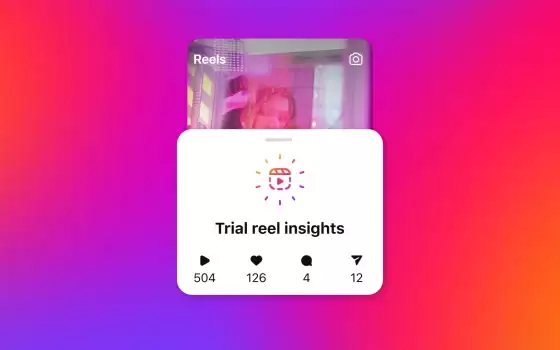 Instagram: ecco la nuova funzione Trial Reels