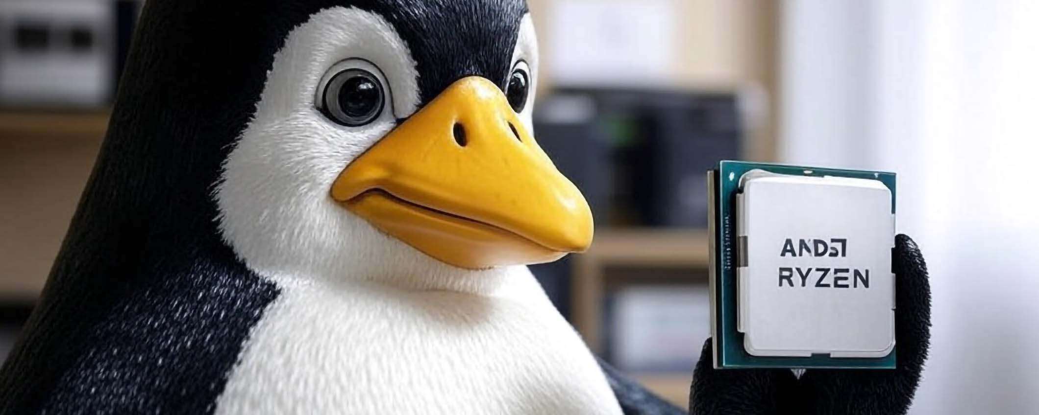 Linux 6.14 migliorerà la virtualizzazione con i processori AMD Zen 5