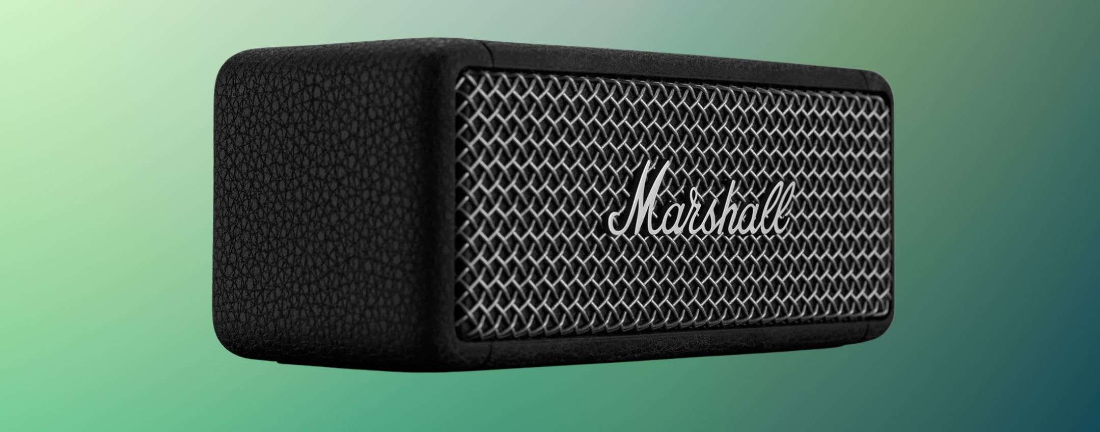 Marshall Emberton II: fantastico altoparlante bluetooth in SUPER SCONTO (-50%)