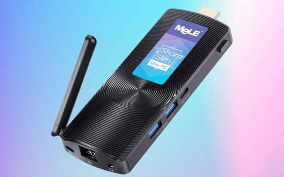 Mini PC Stick a 164,99 euro: un computer completo che porti in tasca