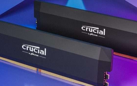 RAM DDR5 32GB (2x16GB) Crucial: occasione NATALIZIA su Amazon (-40%)