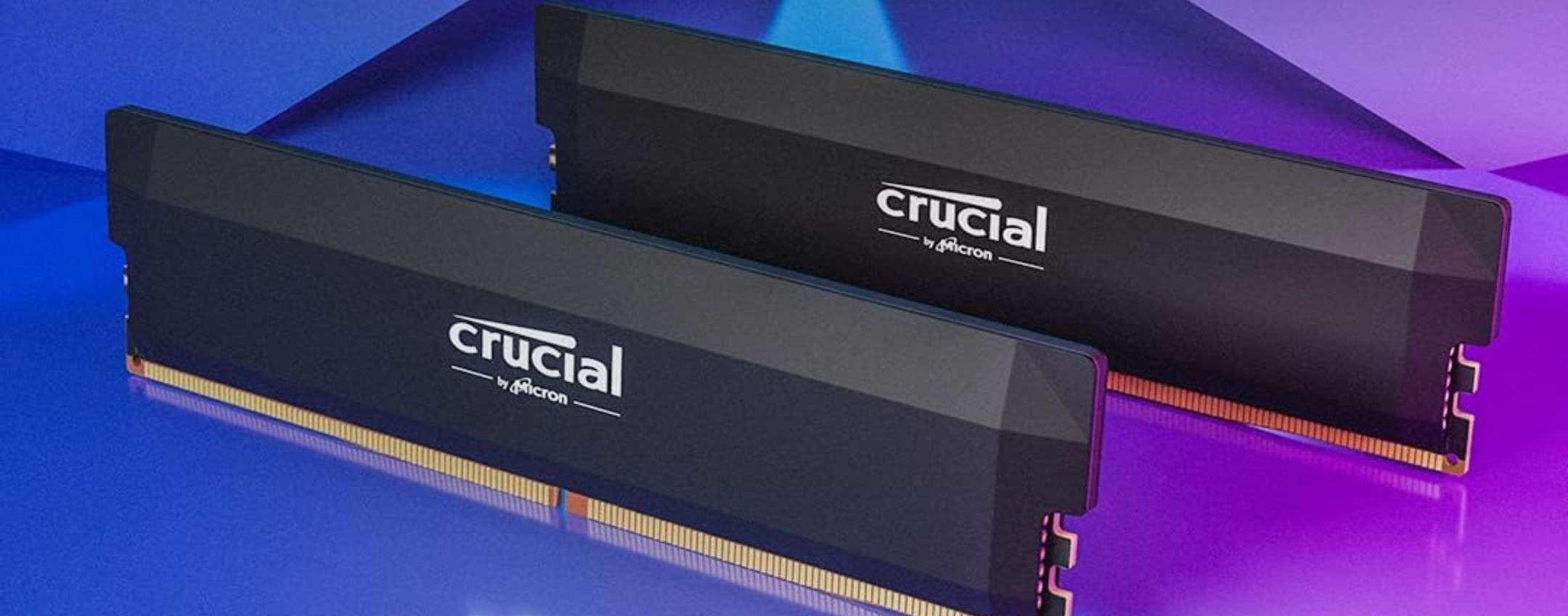 RAM Crucial 32GB DDR5 offerta Amazon