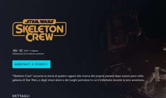 Star Wars Skeleton Crew Disney+