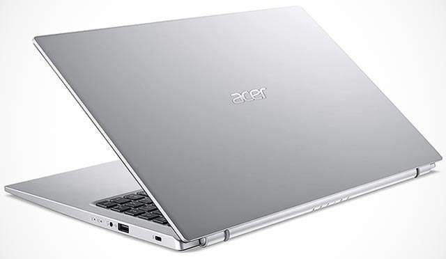 Il design del notebook Acer Aspire 1