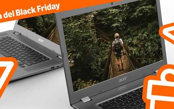 Cyber Monday: il Chromebook di Acer a 179 euro è imperdibile