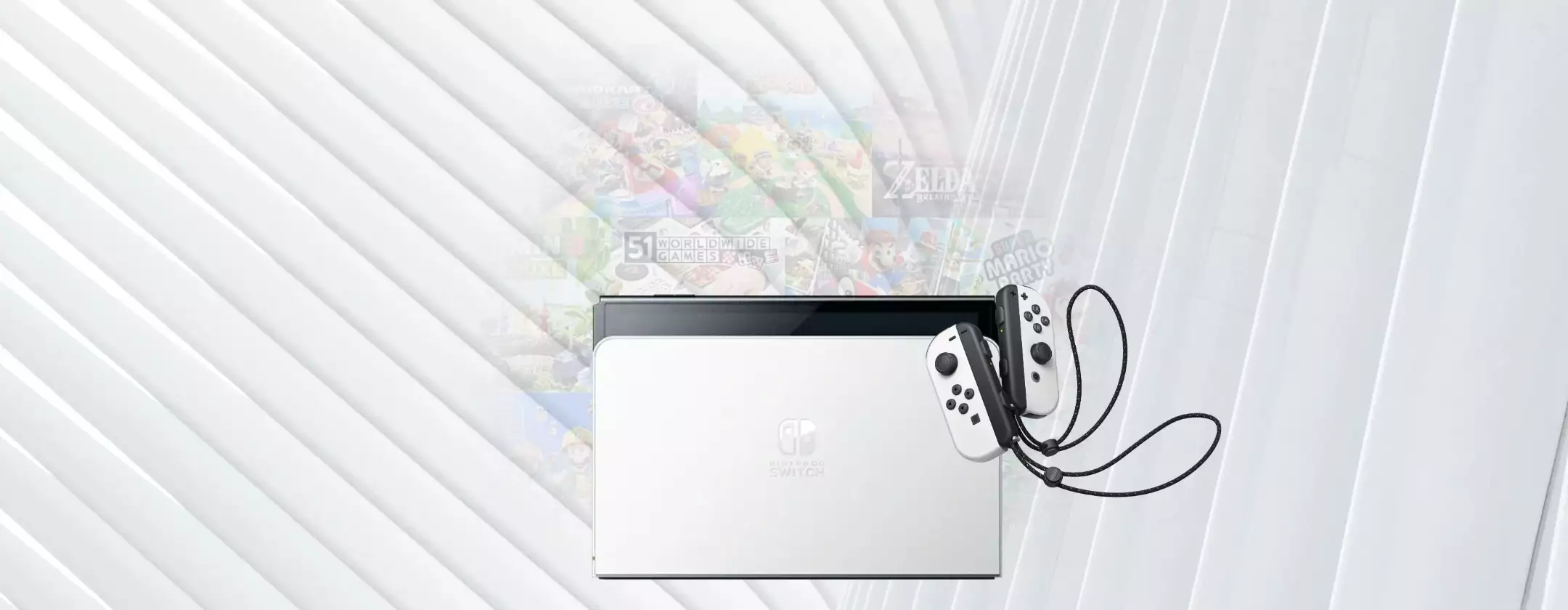 Acquista la Switch OLED Bianca su eBay: subito per te 2 regali